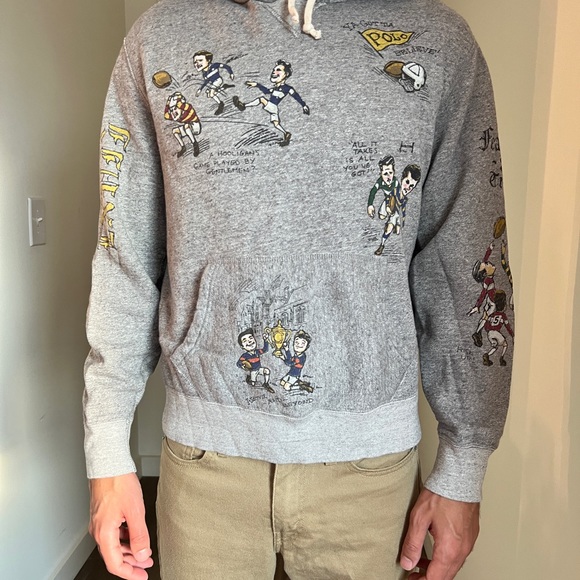 Ralph Lauren soccer hoodie!! - Picture 2 of 3